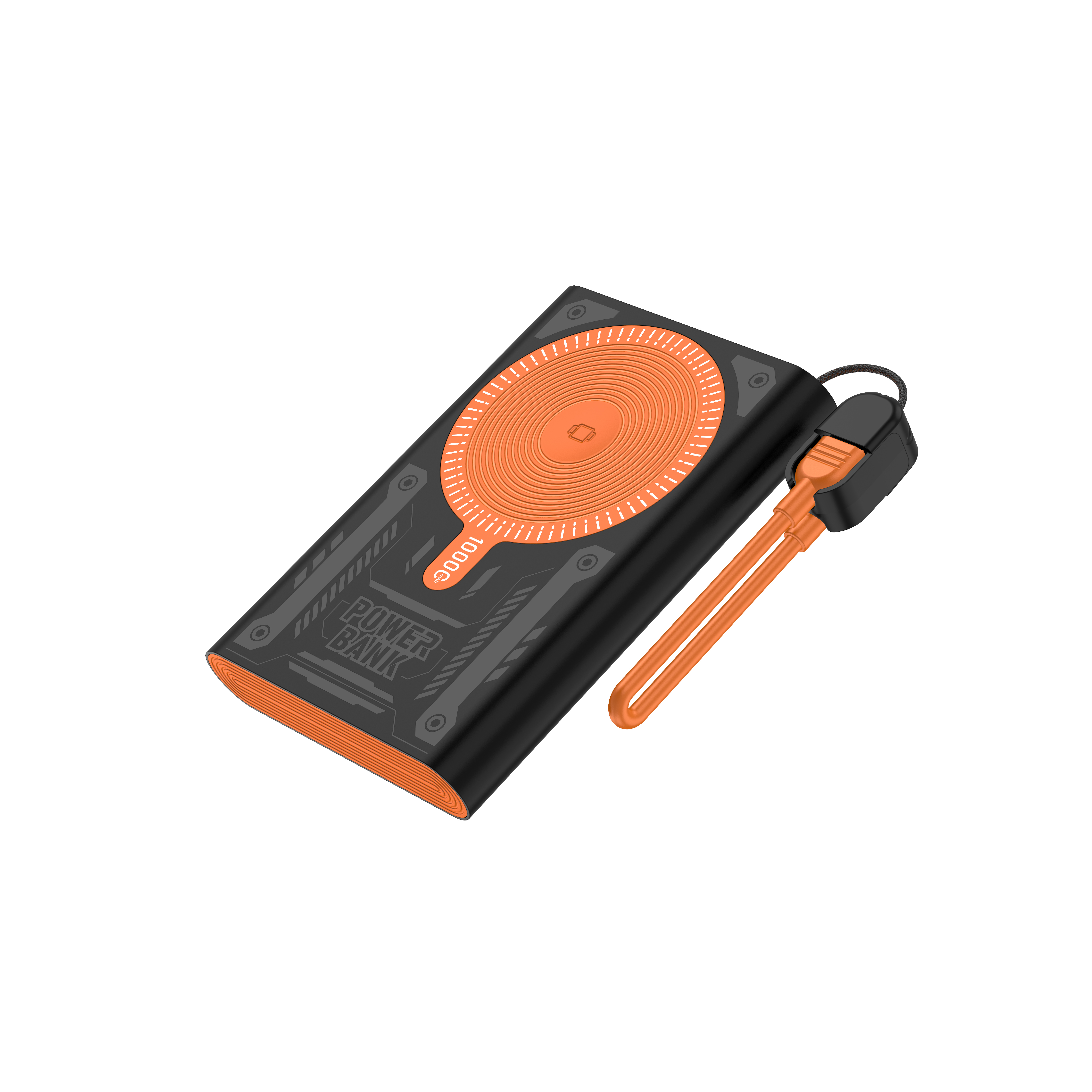10000mAh Magnetic Power Bank For Watch&Earbuds Charging | PD 20W | Wireless 15W