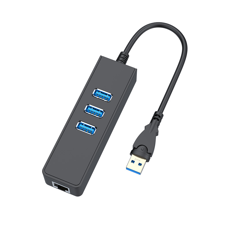 4-in-1 USB 3.0 HUB with Gigabit Ethernet BH400