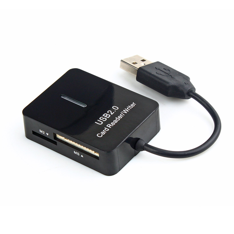 4-in-1 USB 2.0 Memory Card Reader CR517