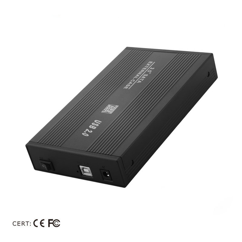 3.5 inch USB 2.0 Hard Drive Enclosure HD025