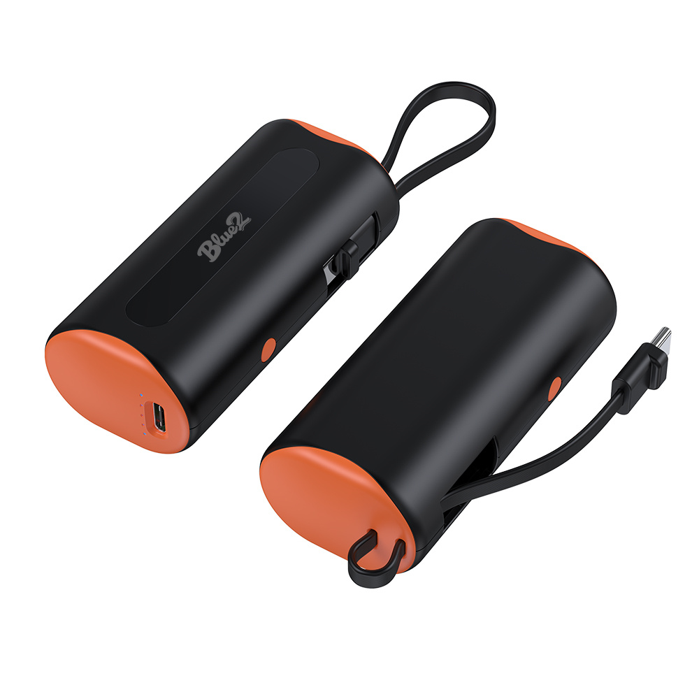 5000mAh 20W PD Power Bank with Built-in Charge Cable MP010