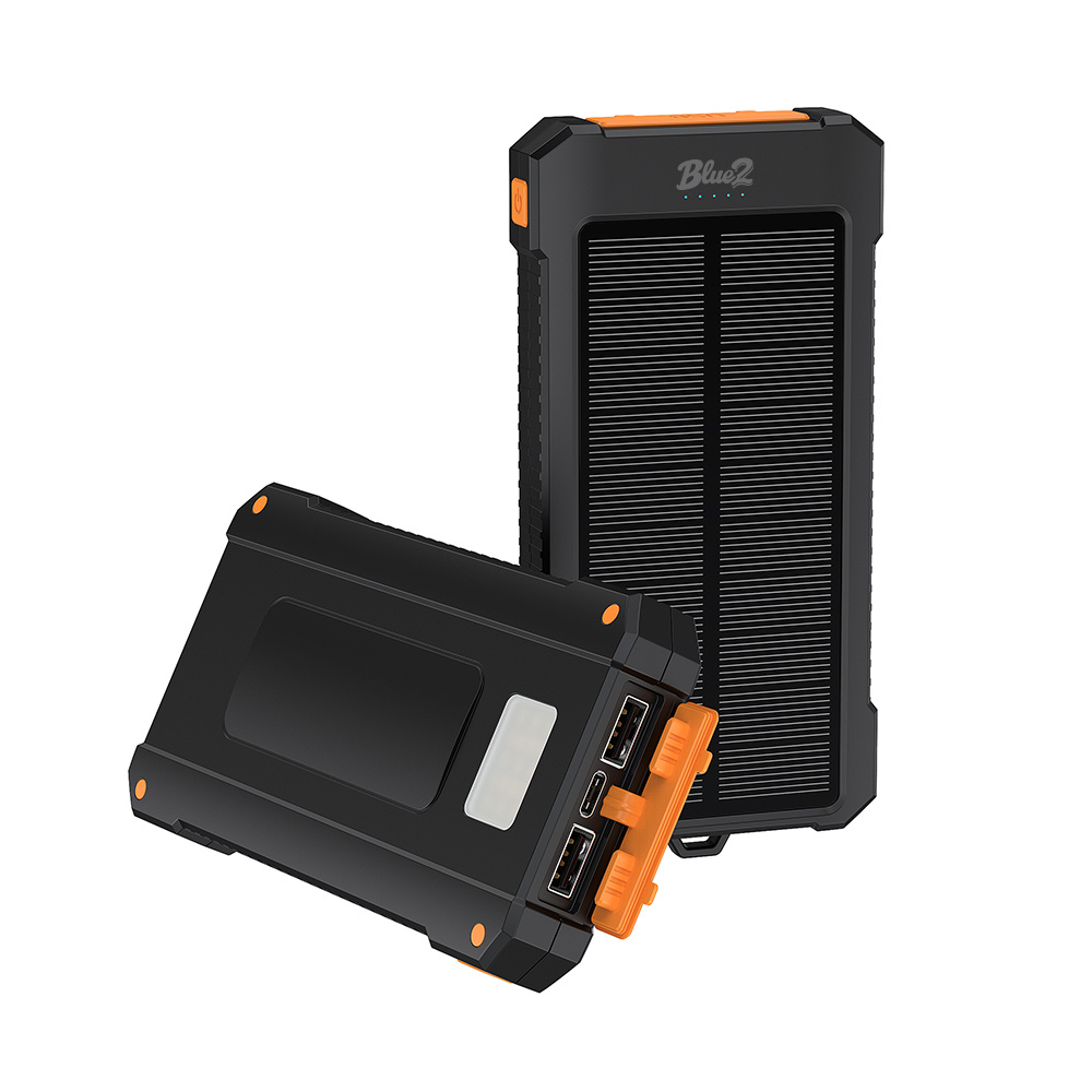 10000mAh IP65 Waterproof Solar Power Bank SMP18J